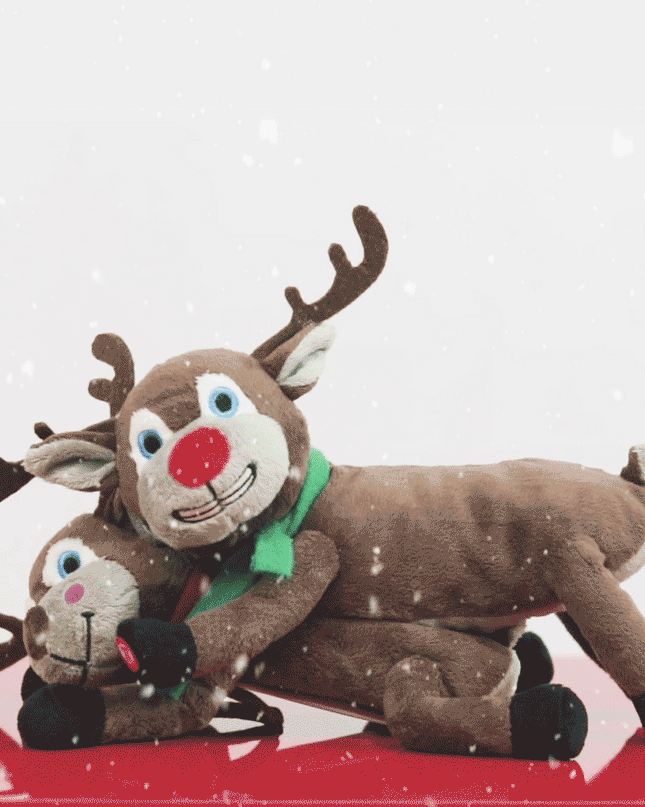 Animated Humping Reindeer Plush Toy