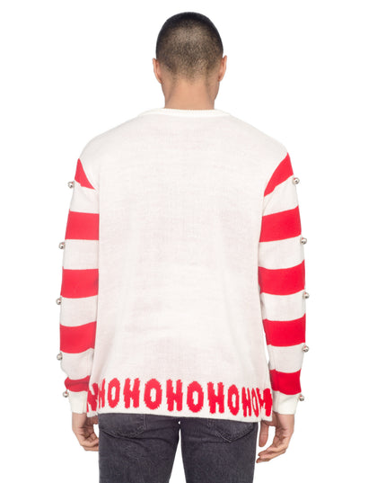 Ich liebe Weihnachten HOHOHO Leuchtender und Glöckchen-hässlicher Pullover