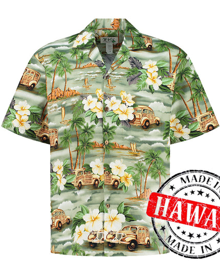 Hawaiihemd mit Blumen aus Hawaii