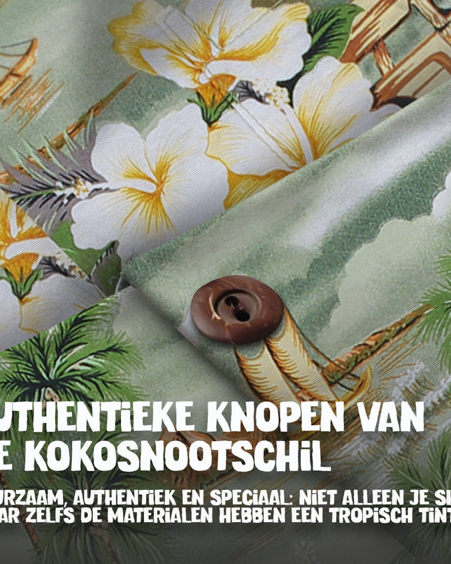 Hawaiihemd mit Blumen aus Hawaii