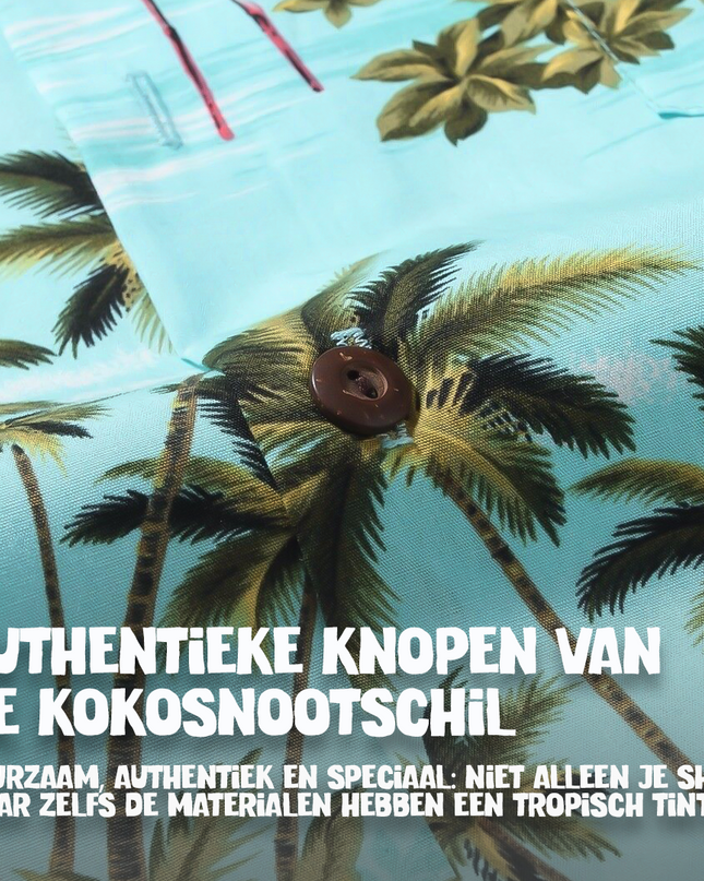 Hawaiihemd mit Flamingos-Design