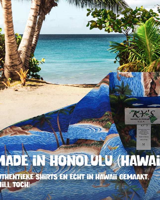 Hawaiihemd segelt um Hawaii