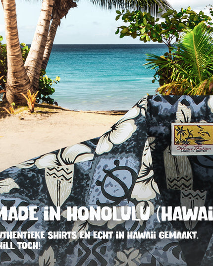 Hibiscus Surfboards Hawaiihemd