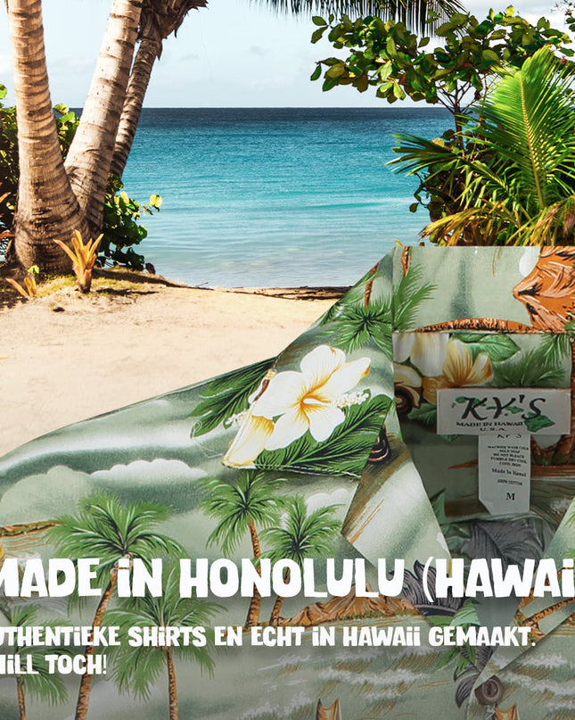 Hawaiihemd mit Blumen aus Hawaii