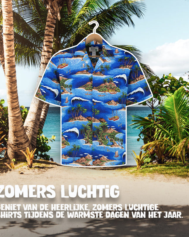Hawaiihemd segelt um Hawaii