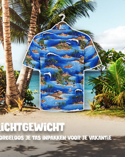 Hawaiihemd segelt um Hawaii