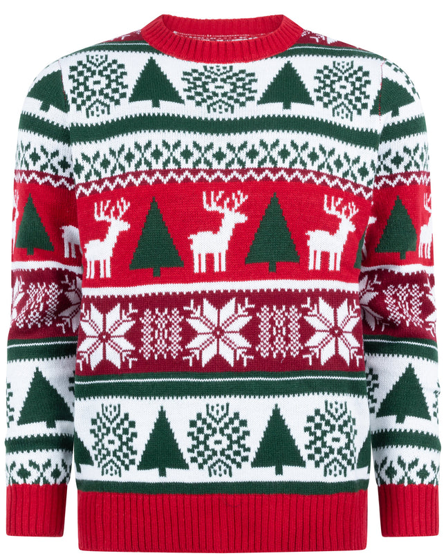 Weihnachtspullover Marius für Damen mit Fell und kuscheligem Design