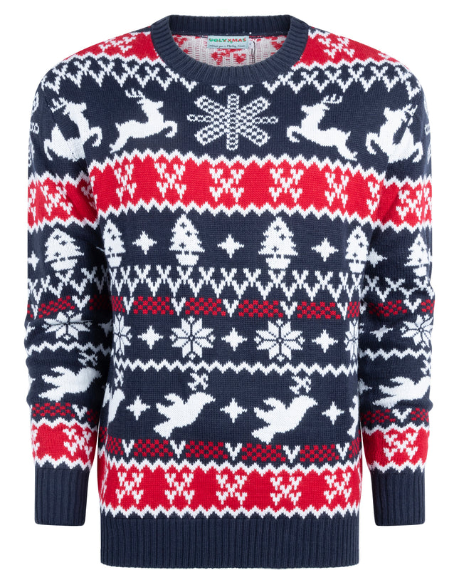 Weihnachtspullover Marius für Damen im traditionellen, gemütlichen Stil