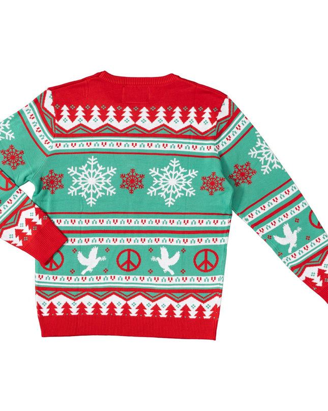 Ich komme in Frieden – Unisex-Weihnachtspullover für Paare