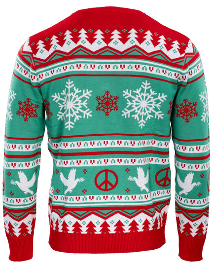 Ich komme in Frieden – Unisex-Weihnachtspullover für Paare