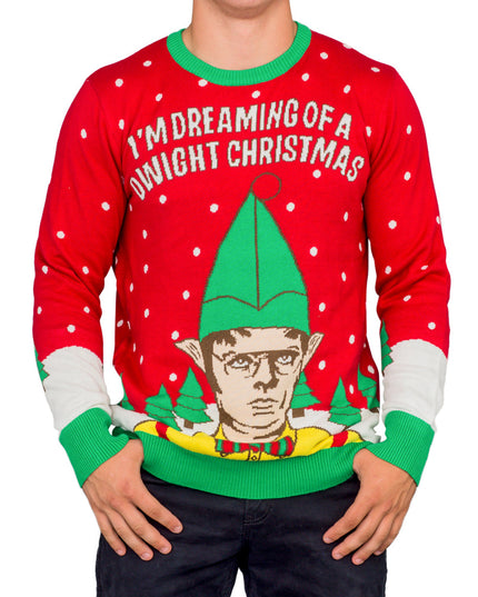 Ich träume von einem Dwight-Weihnachtspullover