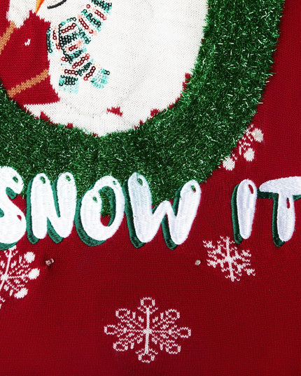 Ich bin sexy und ich schneie es – Herren-Weihnachtspullover