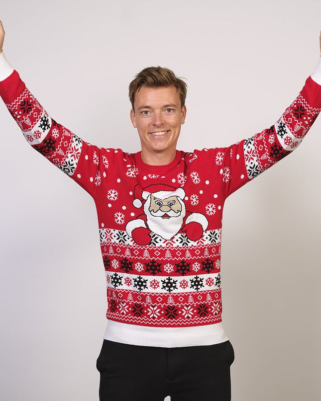 Magnificent Santa Christmas Sweater - Unisex Design