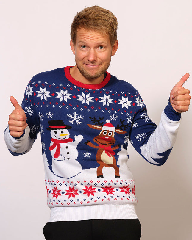 Friends Christmas Sweater - Women's Holiday Apparel