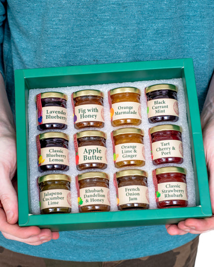 Geschenkset des Jelly of the Month Clubs für die Feiertage