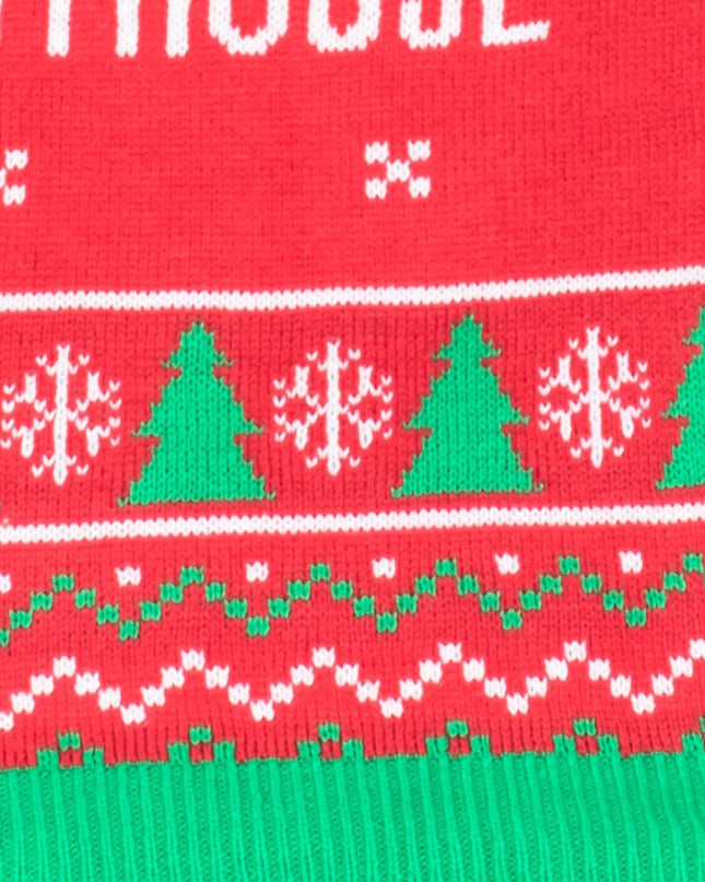 The Jolliest Bunch Red Ugly Christmas Sweater