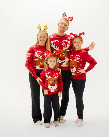 The Loving Reindeer Christmas Sweater for Women