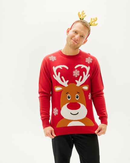 The Loving Reindeer Sweater for Men
