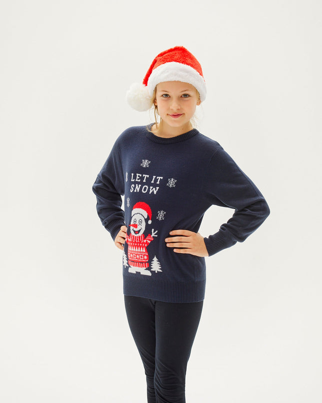 Let It Snow Christmas Sweater for Kids