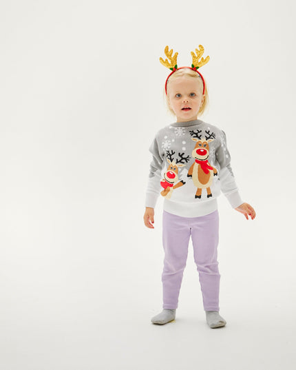 Cute Christmas Sweater for Kids - Family-Friendly Design