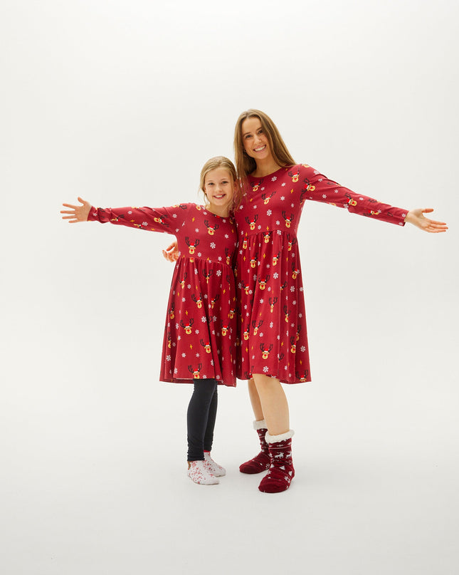 Rudolphs Weihnachtskleid für Kinder – Trine-Kollektion