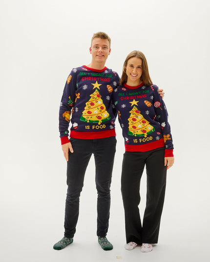 All I Want For Christmas Is Food Sweater for Men - Bestsellers