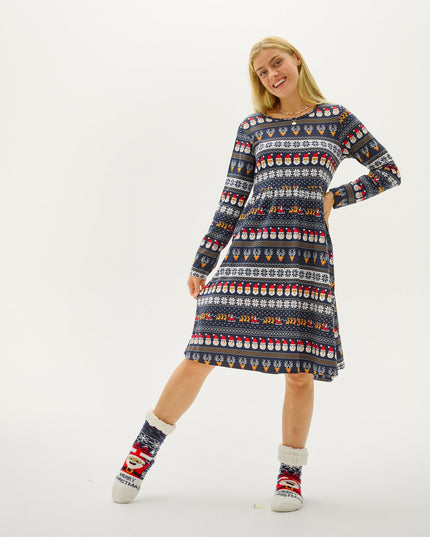 Wunderschönes Damen-Weihnachtskleid für festliche Anlässe