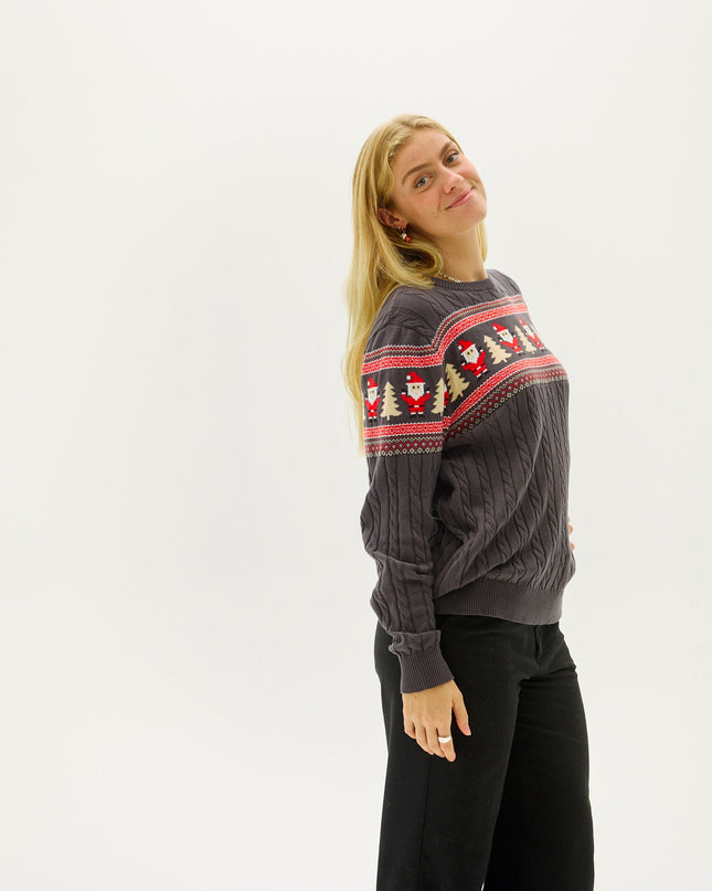 Santa's Cable Knit Sweater for Women - Bestsellers