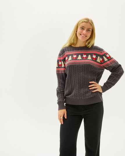 Santa's Cable Knit Sweater for Women - Bestsellers