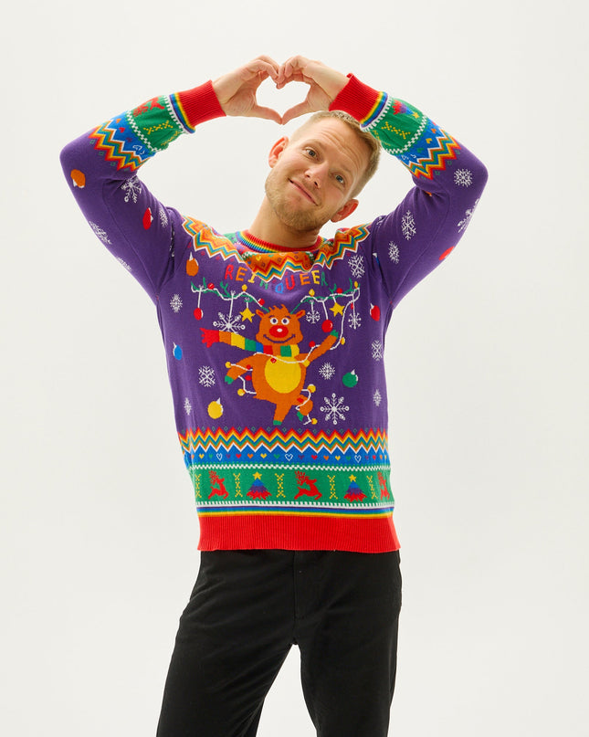 Reinqueer Christmas Sweater - Men
