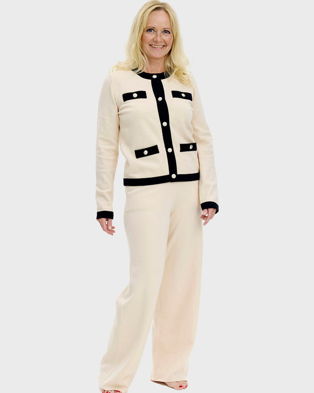 Sofie-Set mit Strickjacke – Gemütliche Loungewear-Kombination