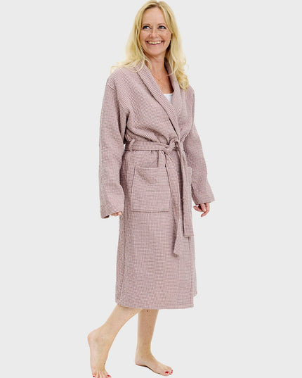 Rosaternet Bademantel - Einheitsgröße Weihnachtspyjama