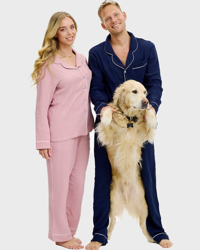 Weihnachtspyjamas der Familie Chris