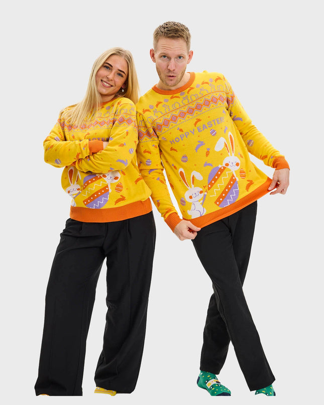 Eggercise Easter Sweater for Men