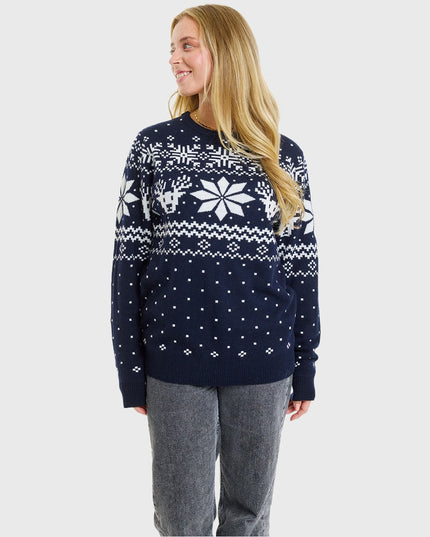 Merino Women's Christmas Sweater for Holiday Warmth