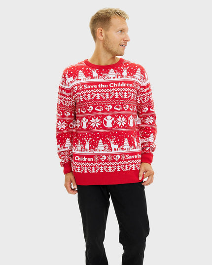 Save the Children Men's Christmas Sweater