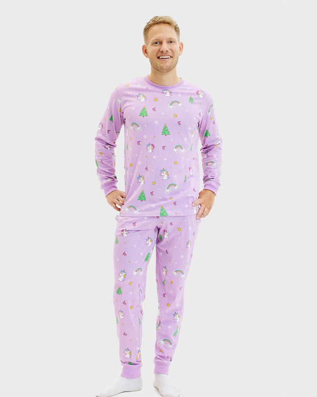 Unicorn Christmas Pajamas for Men