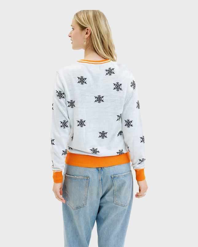 Criminal Rudolph Christmas Sweater for Women - Family Style