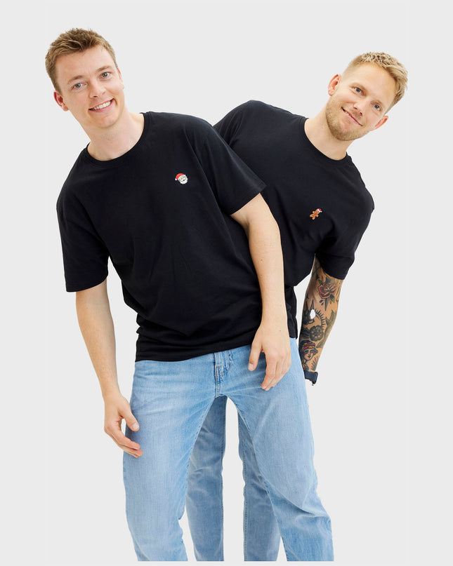 Weihnachtsplätzchen-T-Shirt – Schwarz für Herren