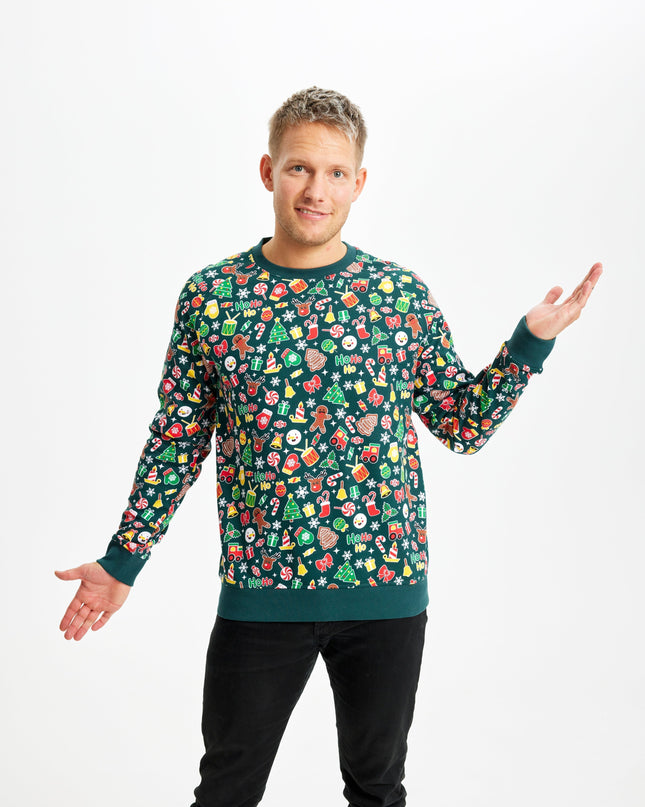 Weihnachts-Sweatshirt für Herren