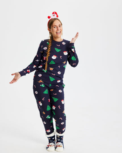 „Weihnachts-Pyjama“ für Damen