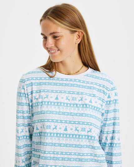 Weihnachtliche Damen-Weihnachtspyjamas für die Feiertage