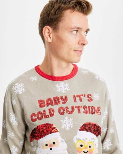 Baby It's Cold Outside Pullover für Herren