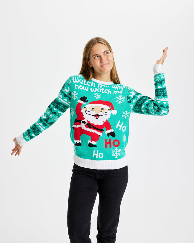 Weihnachtspullover „Watch Me Whip“ für Damen – Beliebte Wahl