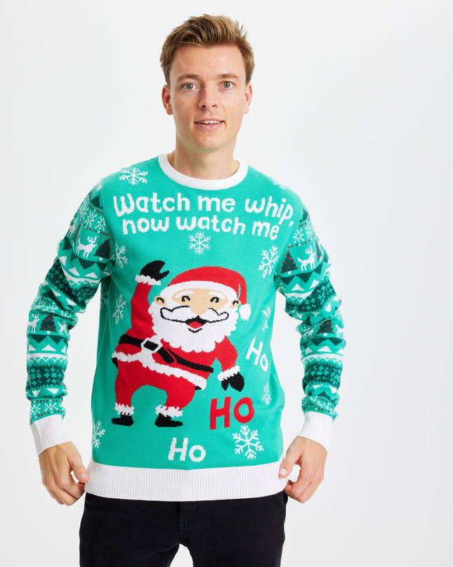 Weihnachtspullover „Watch Me Whip“ für Herren – Beliebte Wahl