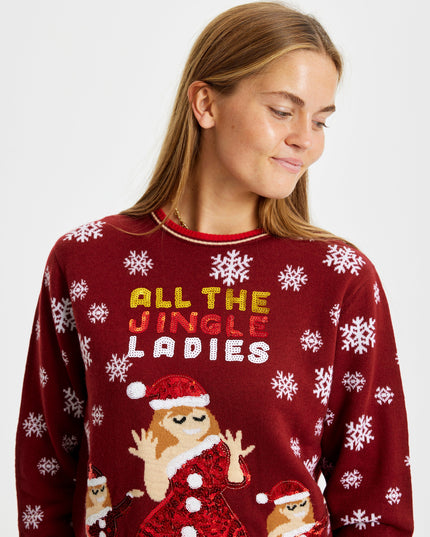 All My Jingle Ladies Christmas Sweater for Women - Bestselling