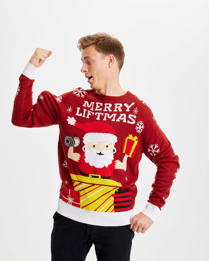 Fröhliche Weihnachten Pullover für Herren