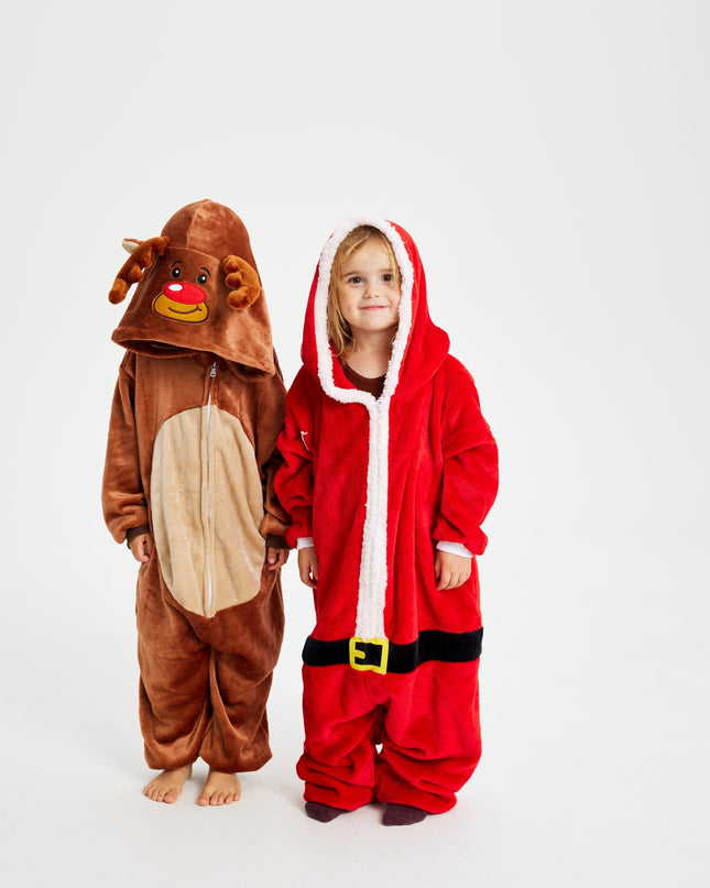 Weihnachtsmann-Overall für Kinder