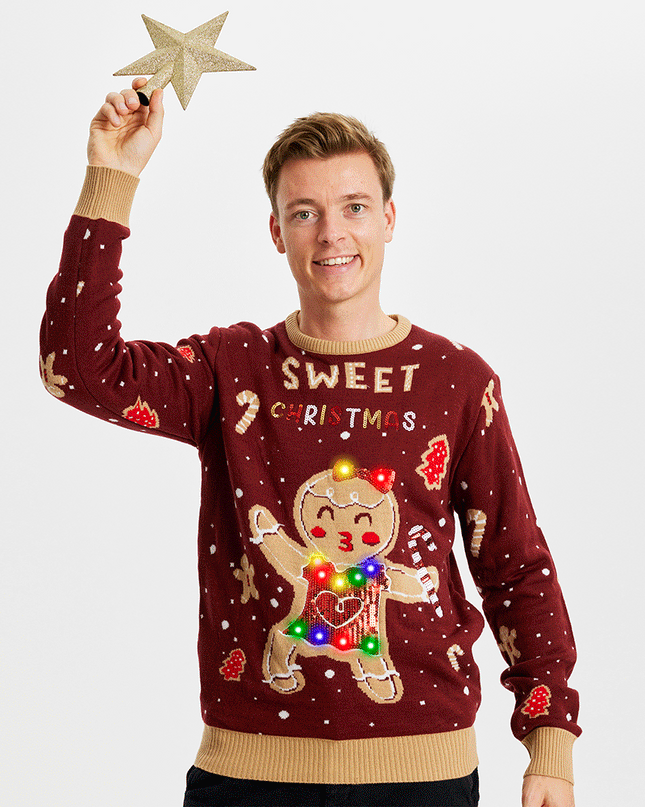 Niedlicher Cookie-Pullover - Herren