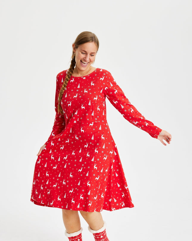 Red Holiday Dress for Kids